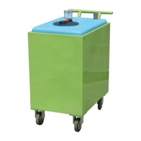 Stazione per olio esausto carrellata 300 lt
