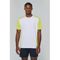 T-shirt uomo sportiva bicolore ecosostenibile PA4014 PROACT®