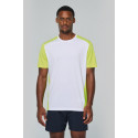 T-shirt uomo sportiva bicolore ecosostenibile PA4014 PROACT®