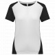 T-shirt donna sportiva bicolore ecosostenibile PA4015 PROACT®