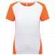 T-shirt donna sportiva bicolore ecosostenibile PA4015 PROACT®