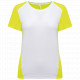 T-shirt donna sportiva bicolore ecosostenibile PA4015 PROACT®