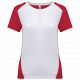 T-shirt donna sportiva bicolore ecosostenibile PA4015 PROACT®