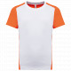 T-shirt bambini sportiva bicolore ecosostenibile PA4016 PROACT®