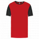 T-shirt multisport bicolore bambino a manica corta PA4024 PROACT®
