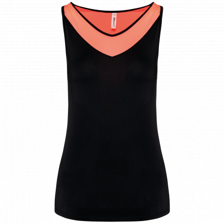Canotta donna da padel bicolore PA4031 PROACT®