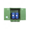 Box di stoccaggio per fusti 1540x1000x1940 mm