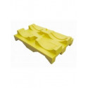 Supporto in polietilene per 2 fusti 1200x780x255 mm