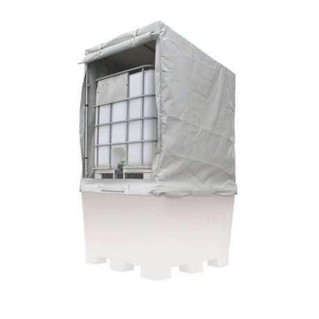 COPERTURA per vasca di raccolta 1450x1400x1850 mm 1 IBC