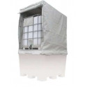 COPERTURA per vasca di raccolta 1450x1400x1850 mm 1 IBC