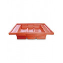 Vasca di raccolta a vassoio per scaffalature 1320x1320x230 mm