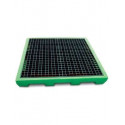Pavimento con vasca di raccolta modulare 1320x1320x155 mm