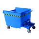 Benna basculante ribaltabile Cap.400 lt - 1300x860x835 mm