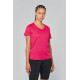 T-shirt donna sportiva a manica corta scollo a V PA477 PROACT®