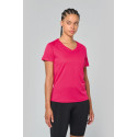 T-shirt donna sportiva a manica corta scollo a V PA477 PROACT®
