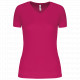 T-shirt donna sportiva a manica corta scollo a V PA477 PROACT®