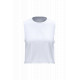 T-shirt crop senza maniche donna PA499 PROACT®