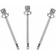 Kit di 3 aghi per gonfiare i palloni PA697 PROACT®