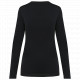 T-shirt Supima® maniche lunghe e scollo a V PK307 Kariban Premium