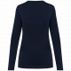 T-shirt Supima® maniche lunghe e scollo a V PK307 Kariban Premium
