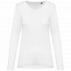 T-shirt Supima® maniche lunghe e scollo a V PK307 Kariban Premium