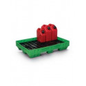 Pallet di Contenimento da 150 lt - 1250x850x230 mm -