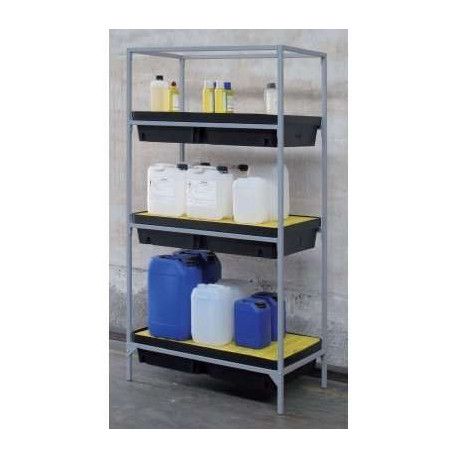 Scaffalatura per stoccaggio 300 lt