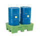 Pallet di Contenimento per stoccaggio fusti 1300x800x380 mm