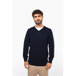 Pullover uomo Merino con scollo a V PK910 Kariban Premium