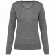 Pullover donna Merino con scollo a V PK911 Kariban Premium