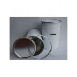 Secchio conico in metallo 21 lt 292/275x385 mm