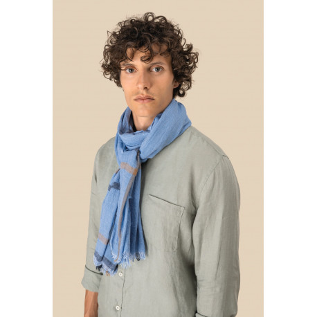 Sciarpa unisex a righe SP146 Spasso