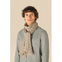 Sciarpa unisex con motivi SP148 Spasso