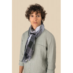 Sciarpa unisex a quadri SP149 Spasso