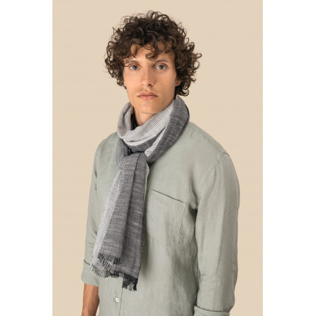 Sciarpa unisex a righe SP151 Spasso