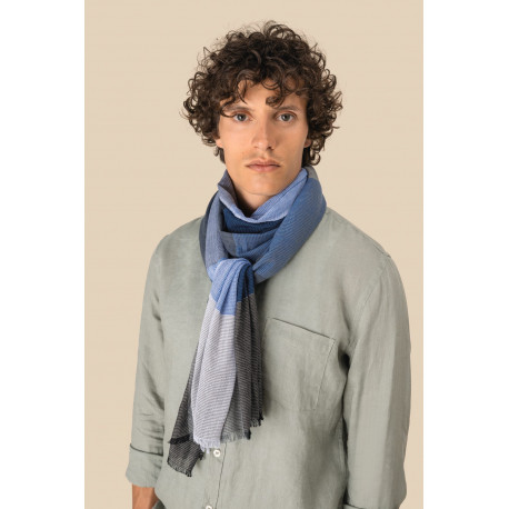 Sciarpa unisex a quadri SP152 Spasso