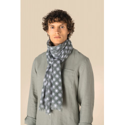 Sciarpa unisex con motivi SP153 Spasso