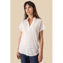 Polo donna in lino SP221 Spasso