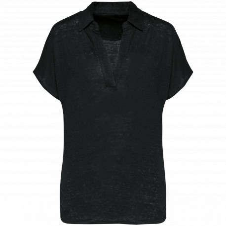 Polo donna in lino SP221 Spasso