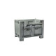 Cassa Pallet con 4 piedi e ribalta 600 lt 1200x800x850 mm