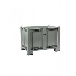 Cassa Pallet con 4 piedi 600 lt 1200x800x850 mm