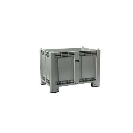 Cassa Pallet con 4 piedi 600 lt 1200x800x850 mm