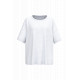 T-shirt slub donna ecosostenibile oversize SP304 Spasso