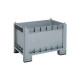 Cassa Pallet con 4 piedi 300 lt 1200x700x650 mm
