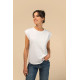 T-shirt donna senza manica ecosostenibile con spalla leggermente imbottita SP306 Spasso