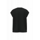 T-shirt donna senza manica ecosostenibile con spalla leggermente imbottita SP306 Spasso