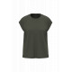 T-shirt donna senza manica ecosostenibile con spalla leggermente imbottita SP306 Spasso