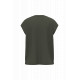 T-shirt donna senza manica ecosostenibile con spalla leggermente imbottita SP306 Spasso