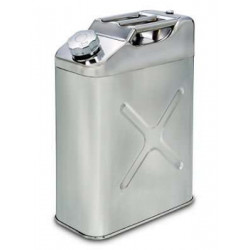 Tanica in acciaio Inox 20 lt 35x17x47 cm