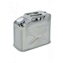 Tanica in acciaio Inox 10 lt 35x17x28 cm